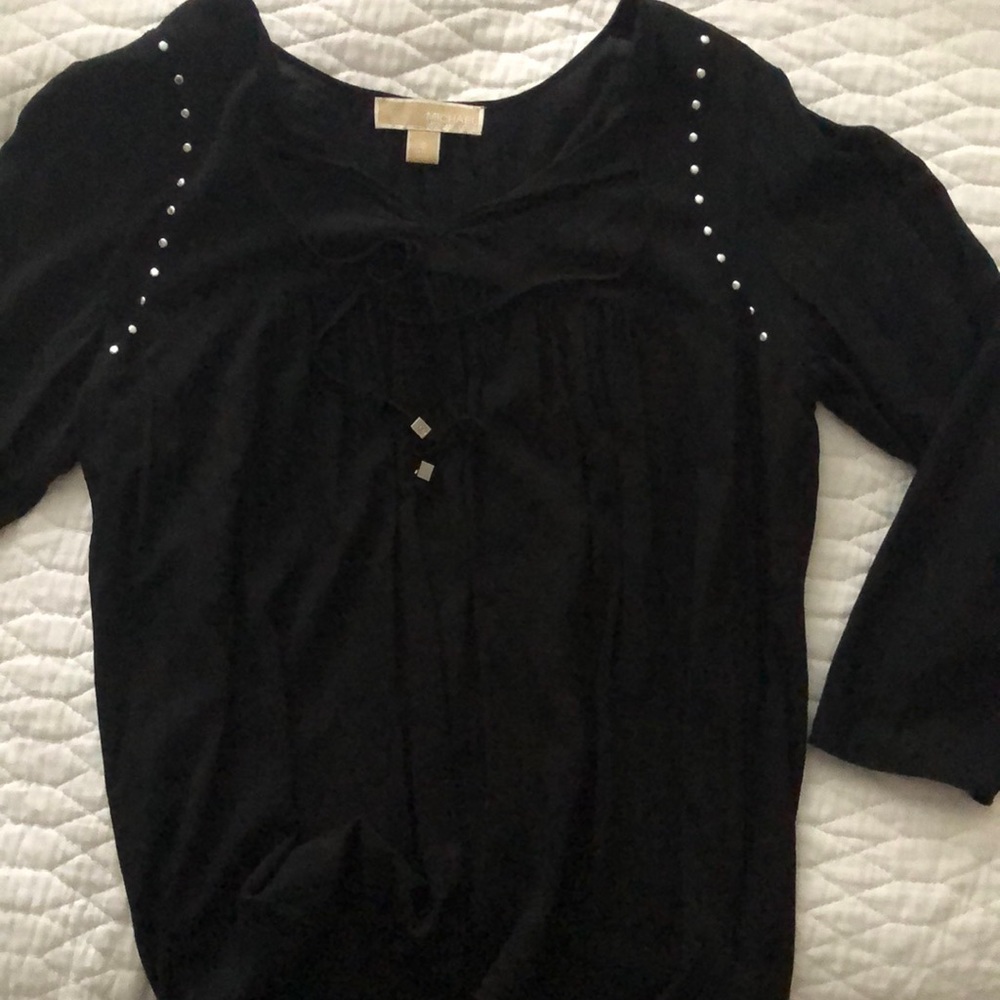 Michael Kors black top.